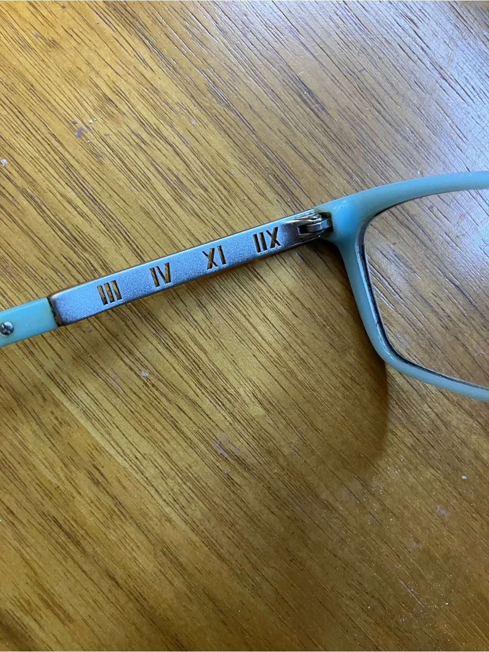 TIFFANY & CO Reading Glass Frames 2103B 8055 Black On Tiffany Blue